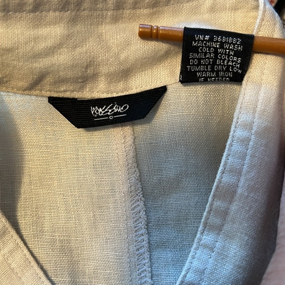 Mossimo Linen Button Up Jacket Size Extra Large - Picture 8 of 10